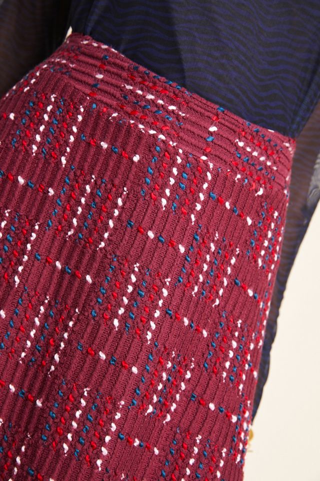 Maeve Anisa Textured Midi Skirt #2