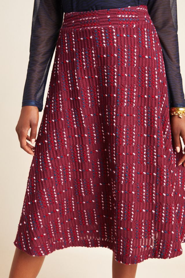 Maeve Anisa Textured Midi Skirt #3