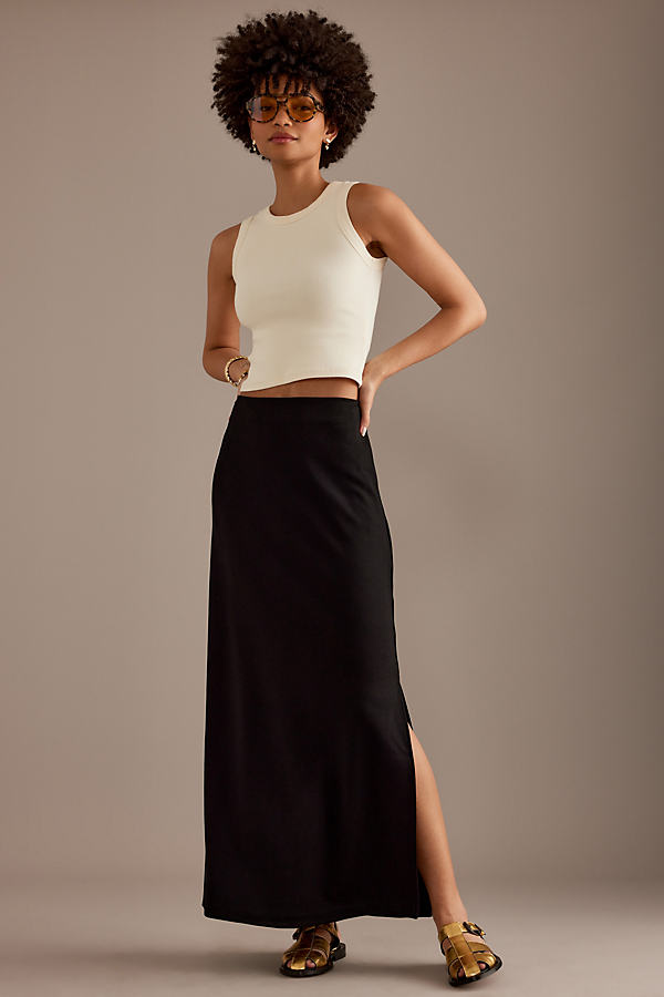 Selected Femme Ilvetti Maxi Slip Skirt