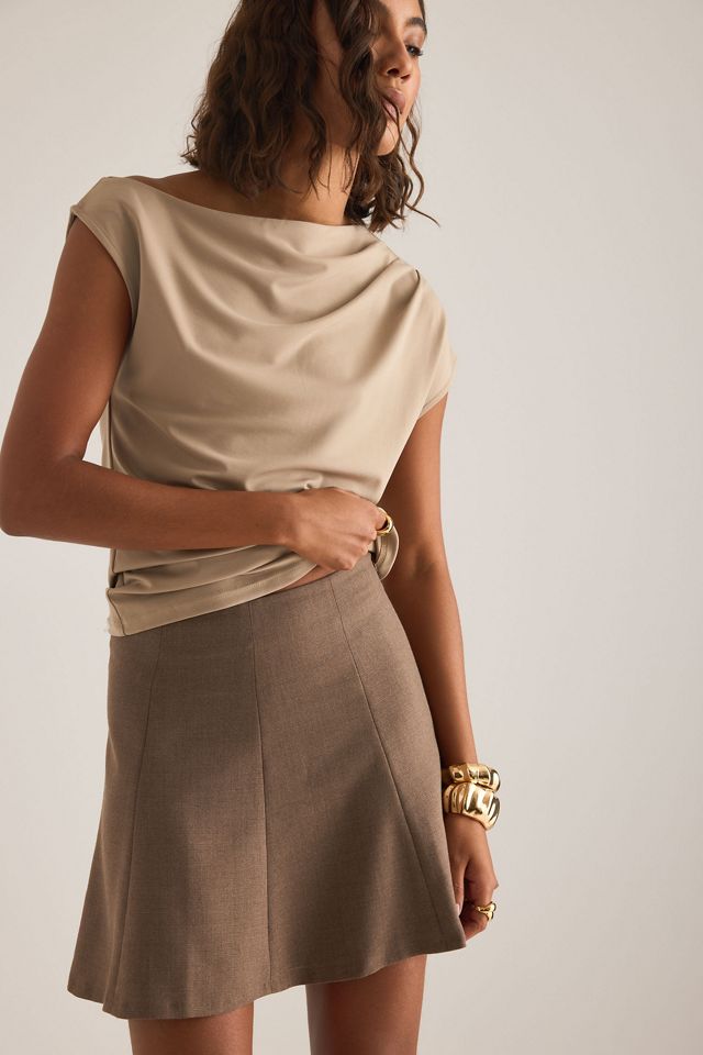 Selected Louise A-Line Mini Skirt #4
