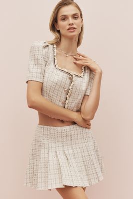 ASTR The Label Zoela Pleated Mini Skirt