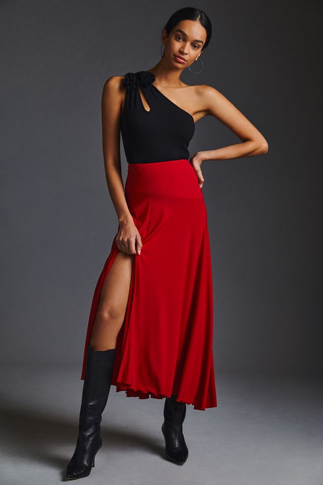 Payal Jain SideSlit Skirt Anthropologie