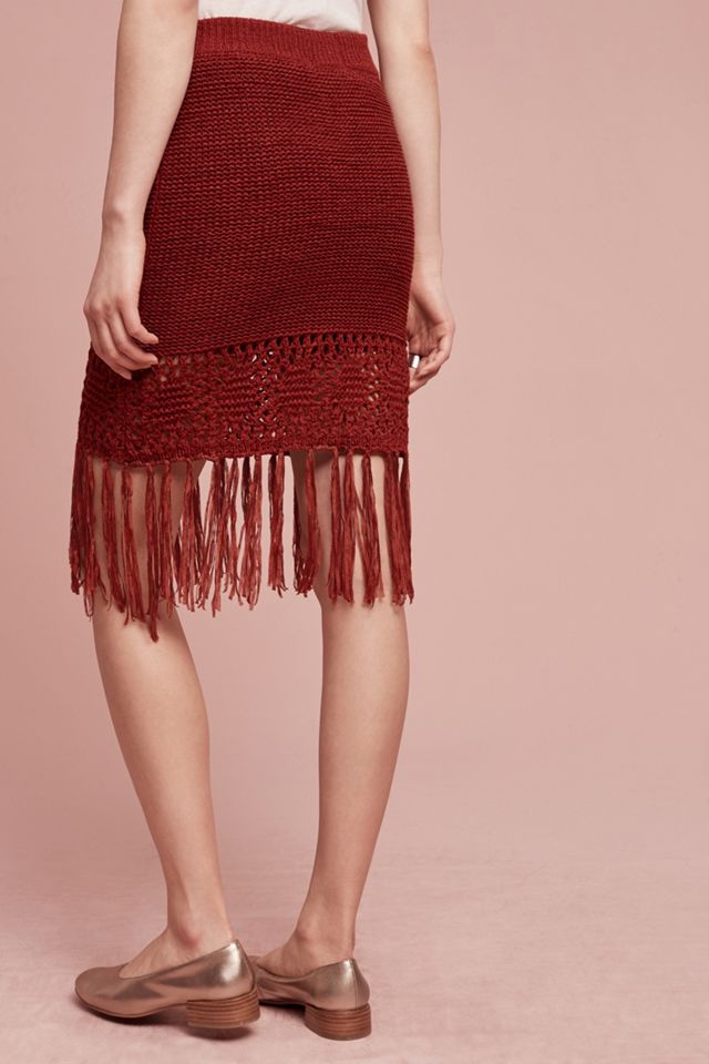 Fringeknit Skirt #3