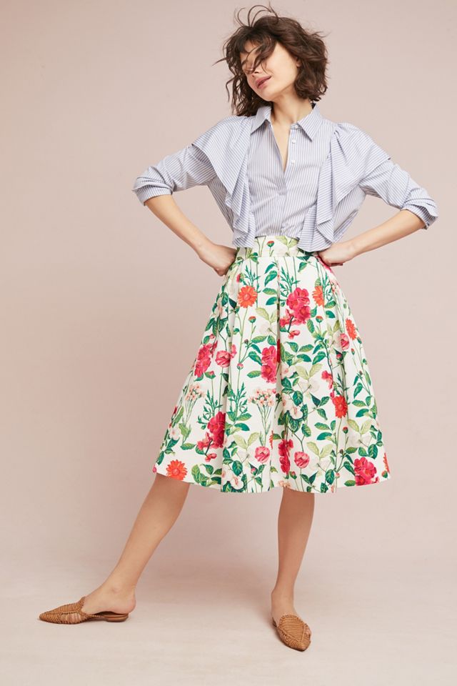Myrna Floral Skirt #2