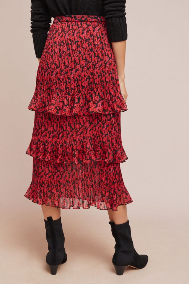 Tiered Floral Skirt #3