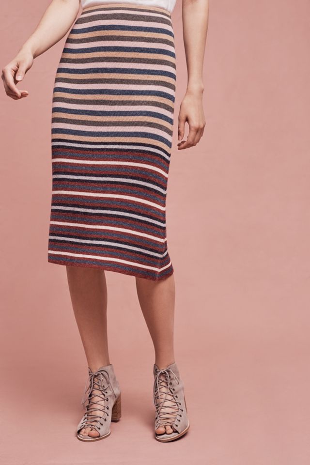 Adriane Striped Skirt #1