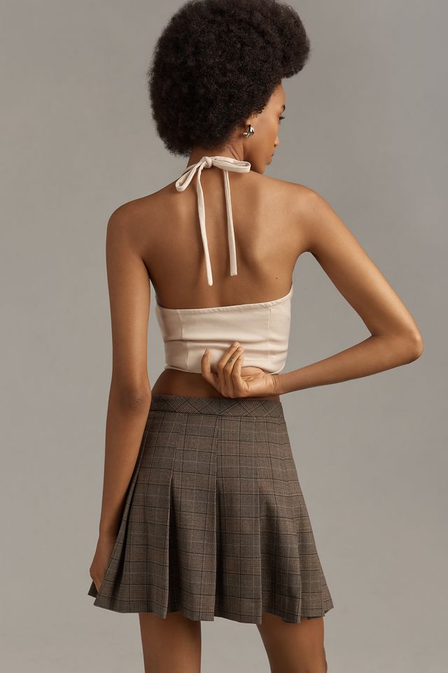 WAYF Pleated Mini Skirt #3