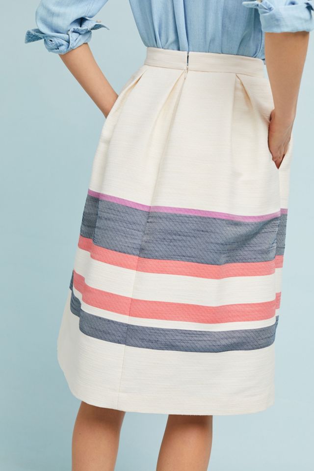 Varsity Striped Skirt #2