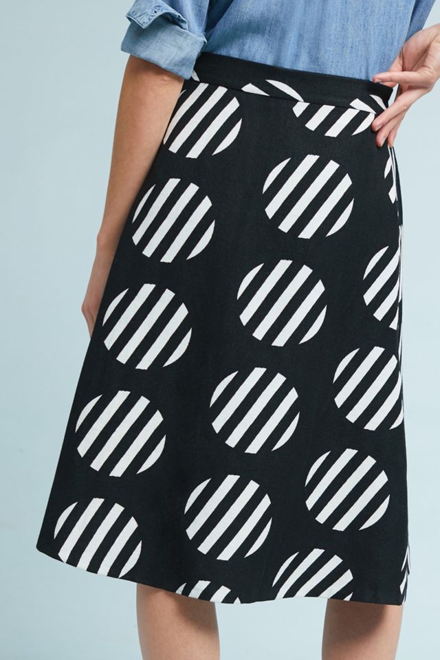Polka Dot A-Line Skirt #3