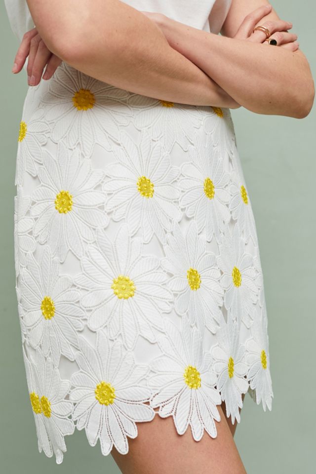 Daisy Lace Skirt | Anthropologie