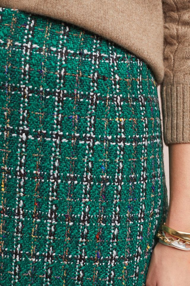 Windowpane Mini Skirt #2