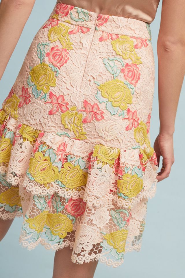 Gardenia Tiered Mini Skirt #3