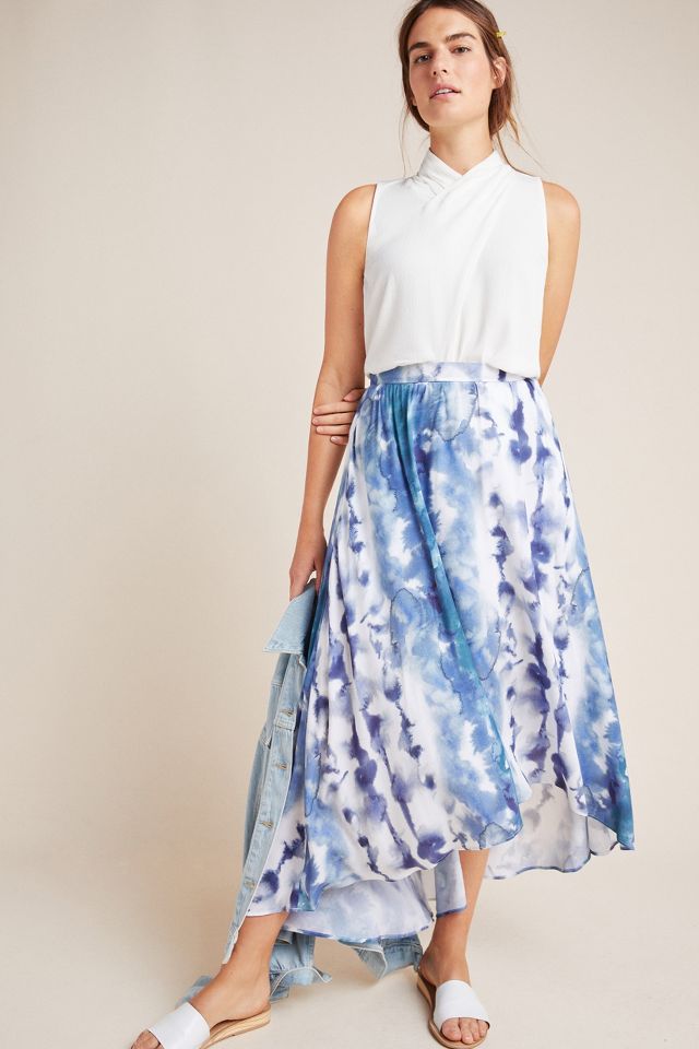 Jeannie Tie-Dyed Maxi Skirt | Anthropologie