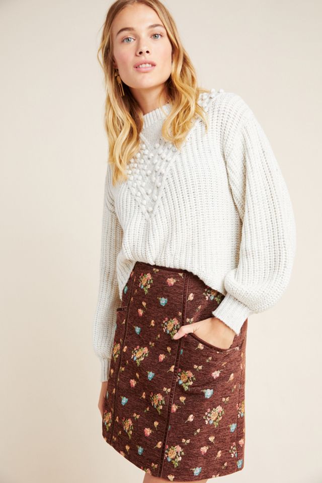 Alma Corduroy Velvet Mini Skirt #2