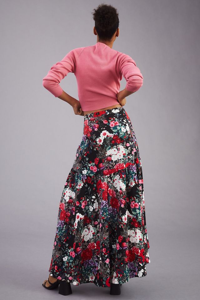Hutch Printed Wrap Maxi Skirt #2