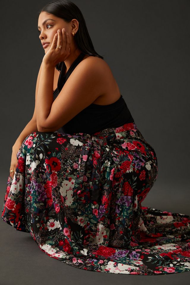 Hutch Printed Wrap Maxi Skirt #5
