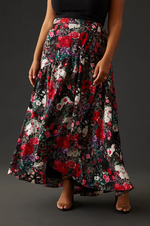 Hutch Printed Wrap Maxi Skirt #6