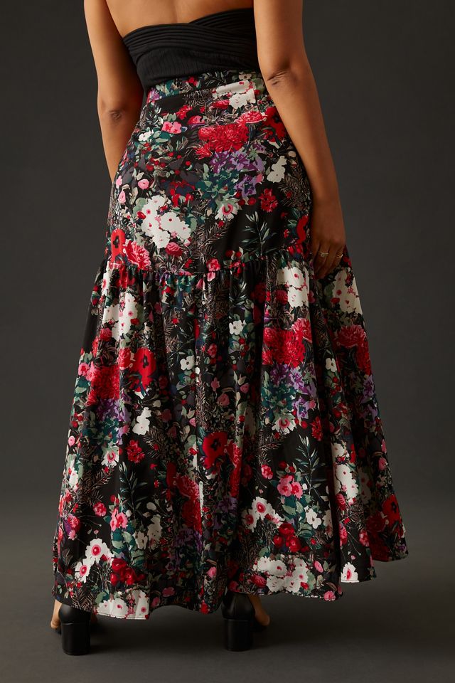 Hutch Printed Wrap Maxi Skirt #8