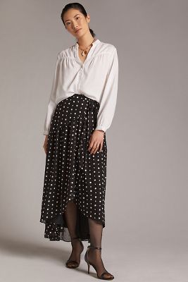 midi embroidered skirt