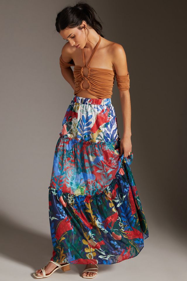 Anthropologie long skirt sale