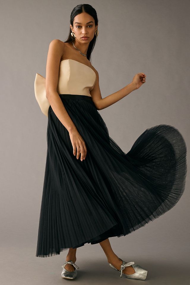 Hutch Pleated Tulle Skirt