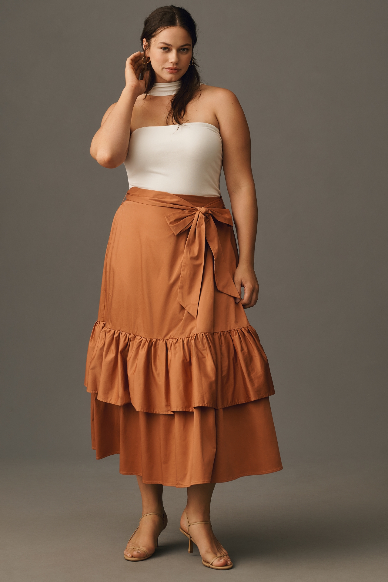 Hutch Wrap Midi Skirt