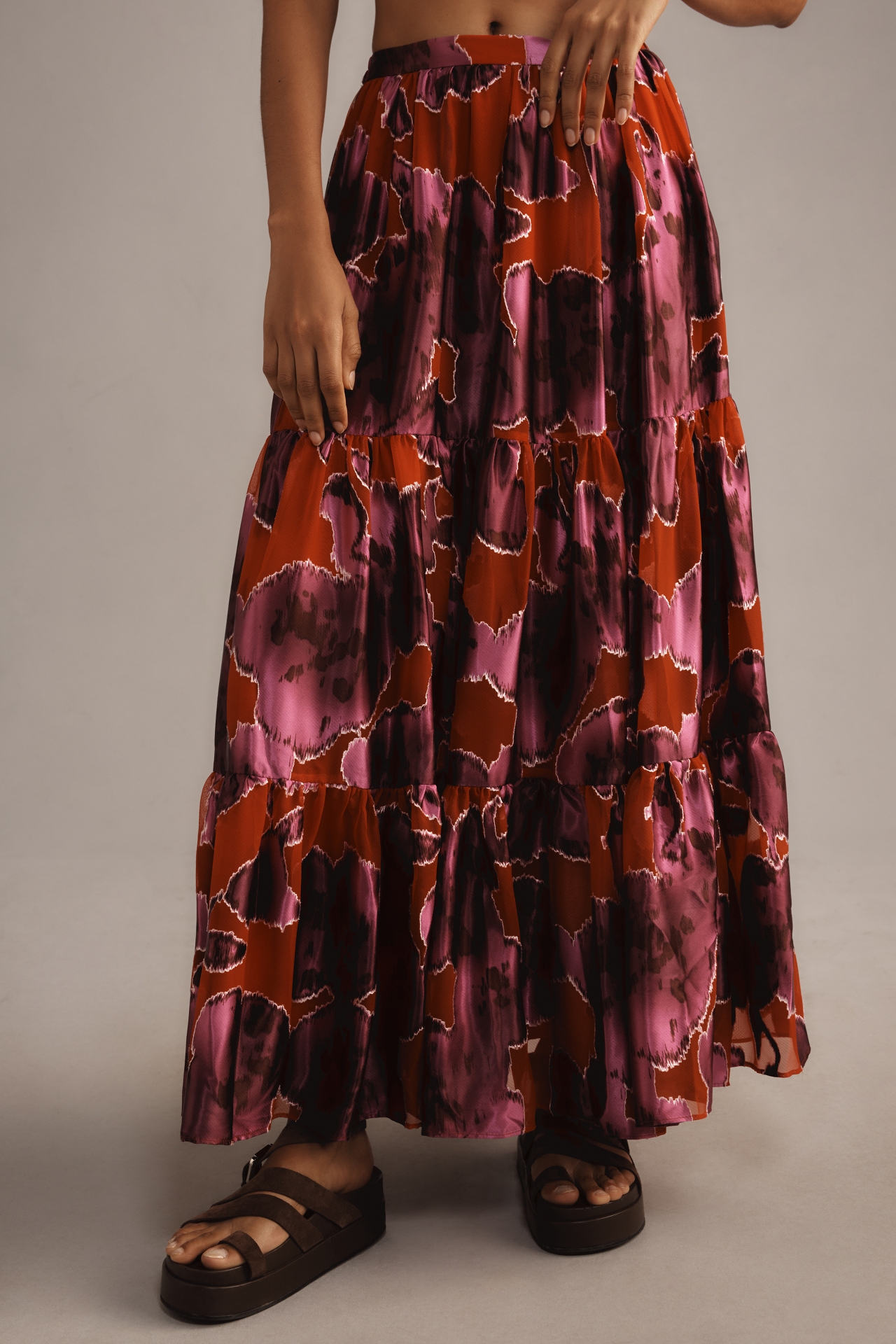 Hutch Tiered Maxi Skirt