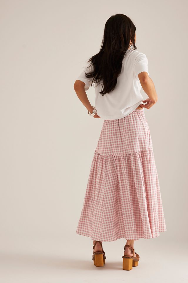 Hutch Drop-Waist Midi Skirt #7