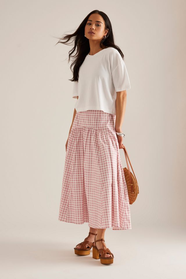 Hutch Drop-Waist Midi Skirt #4