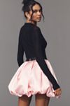 Hutch Full Pleated Bubble Mini Skirt