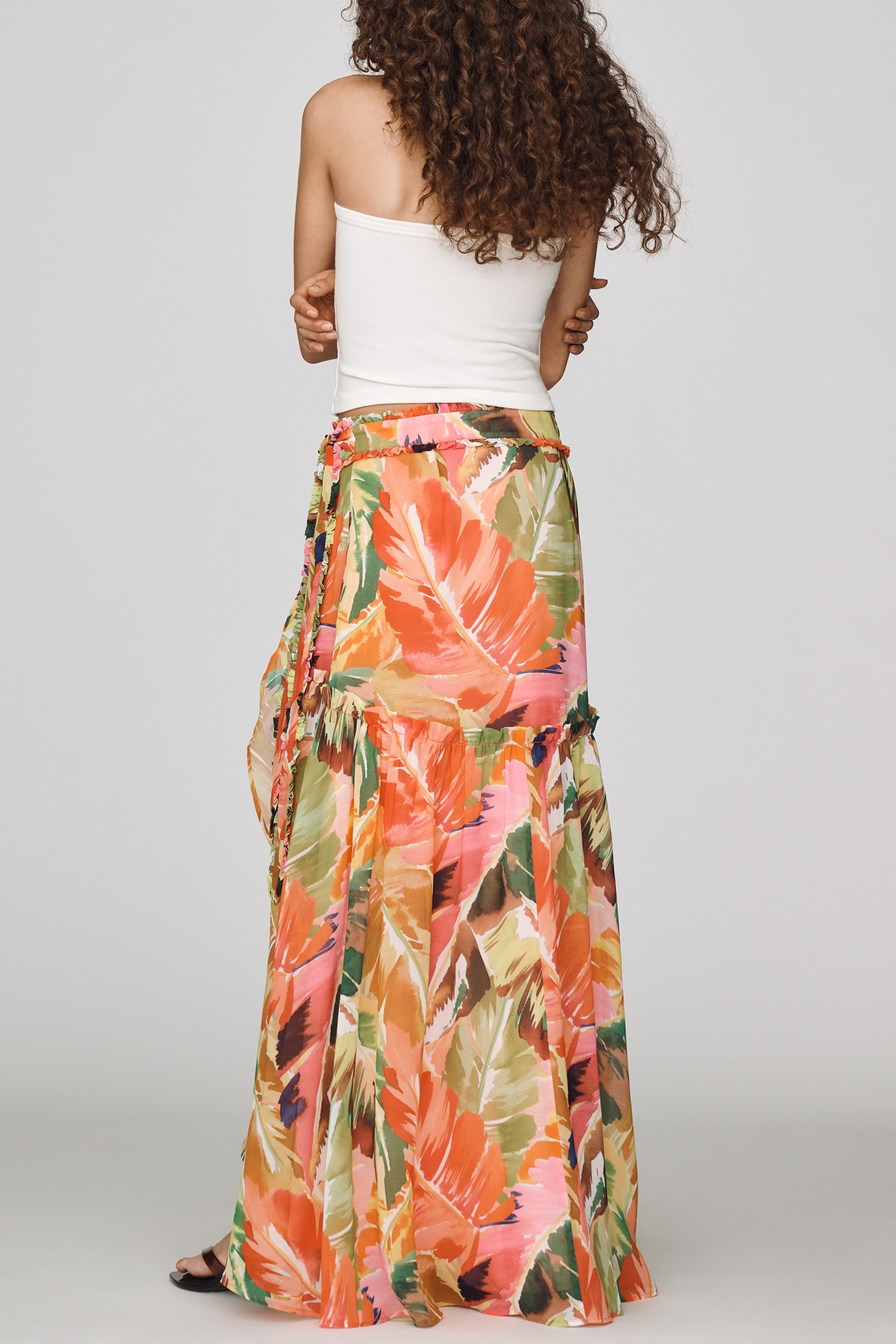 Hutch Ruffle Wrap Skirt