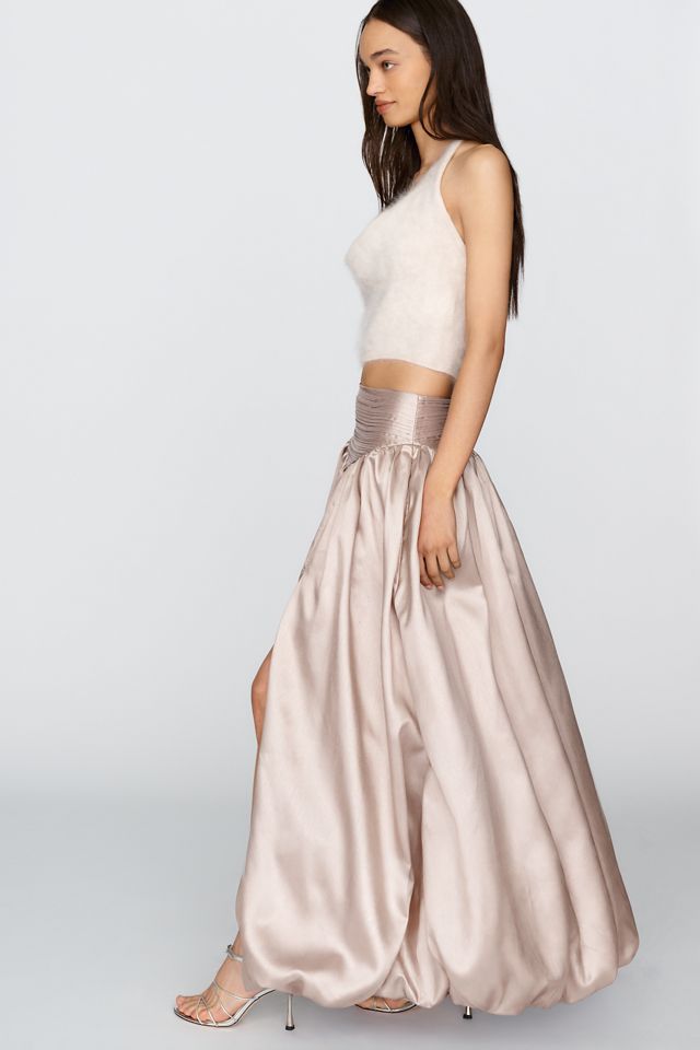 Hutch Bubble-Hem Maxi Skirt #2