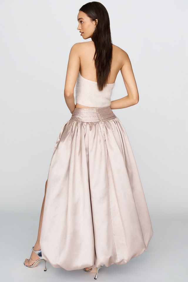Hutch Bubble-Hem Maxi Skirt #3