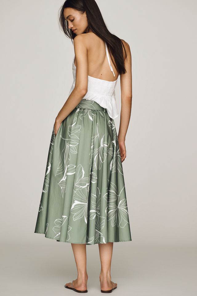 Hutch Belted Floral Skirt #2