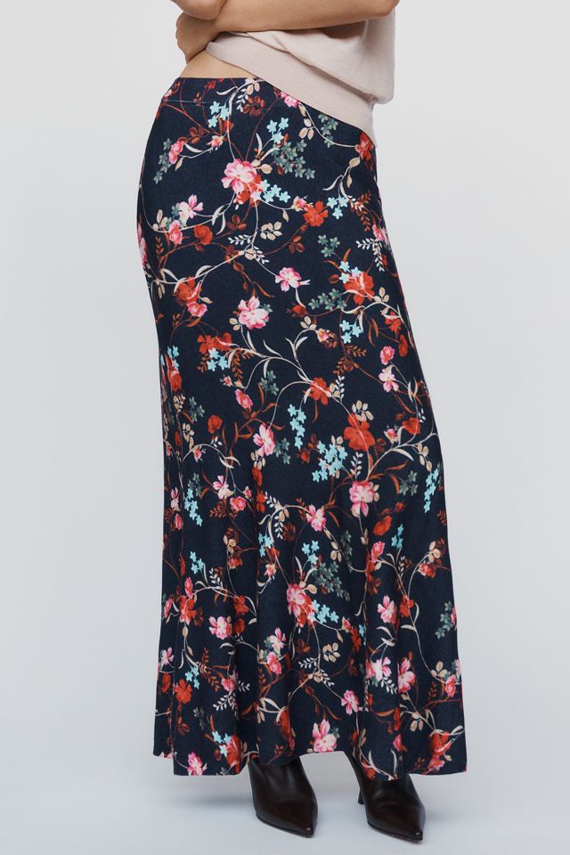 Hutch Knit Floral Maxi Skirt #2