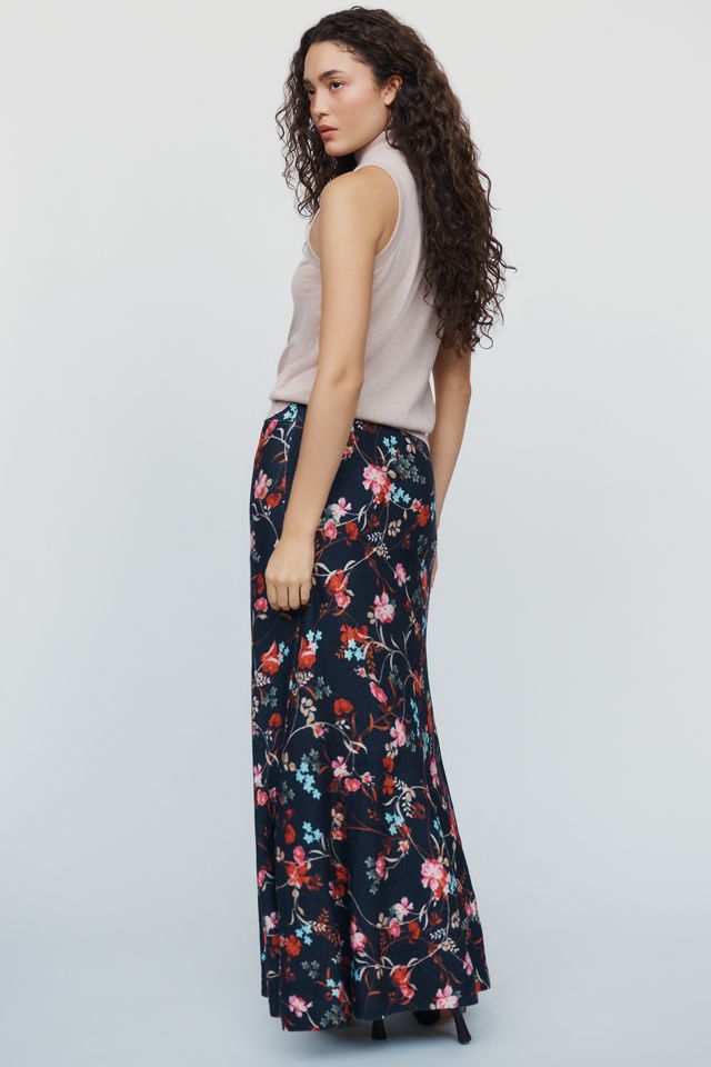 Hutch Knit Floral Maxi Skirt #4