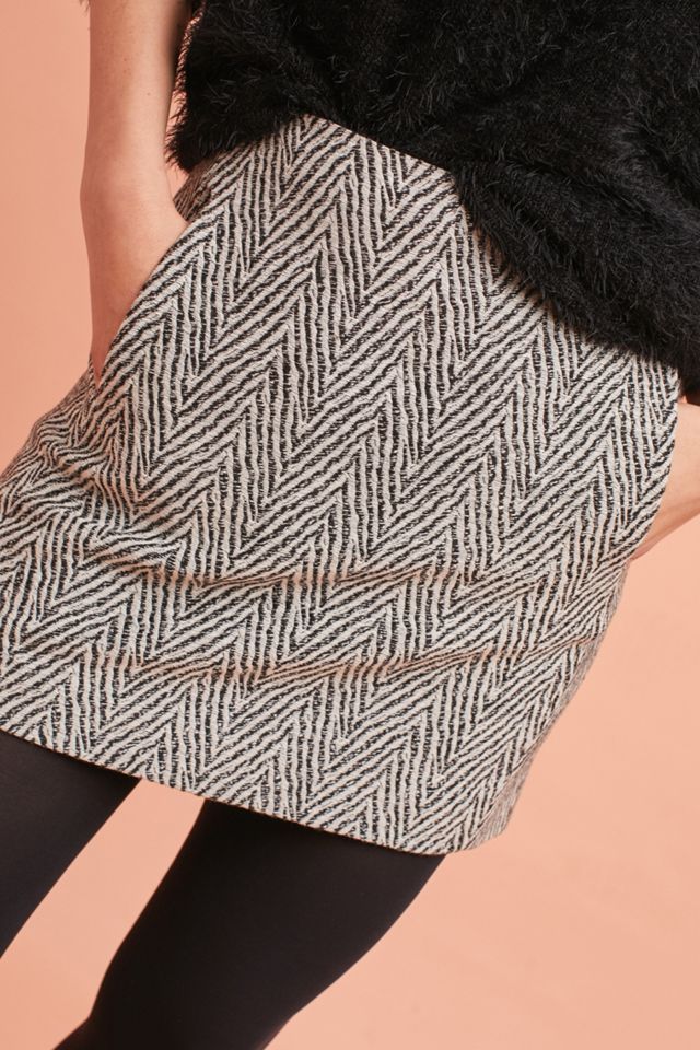 Lorna Textured Mini Skirt #1