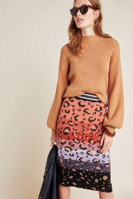 Leopard sweatshirt outlet anthropologie