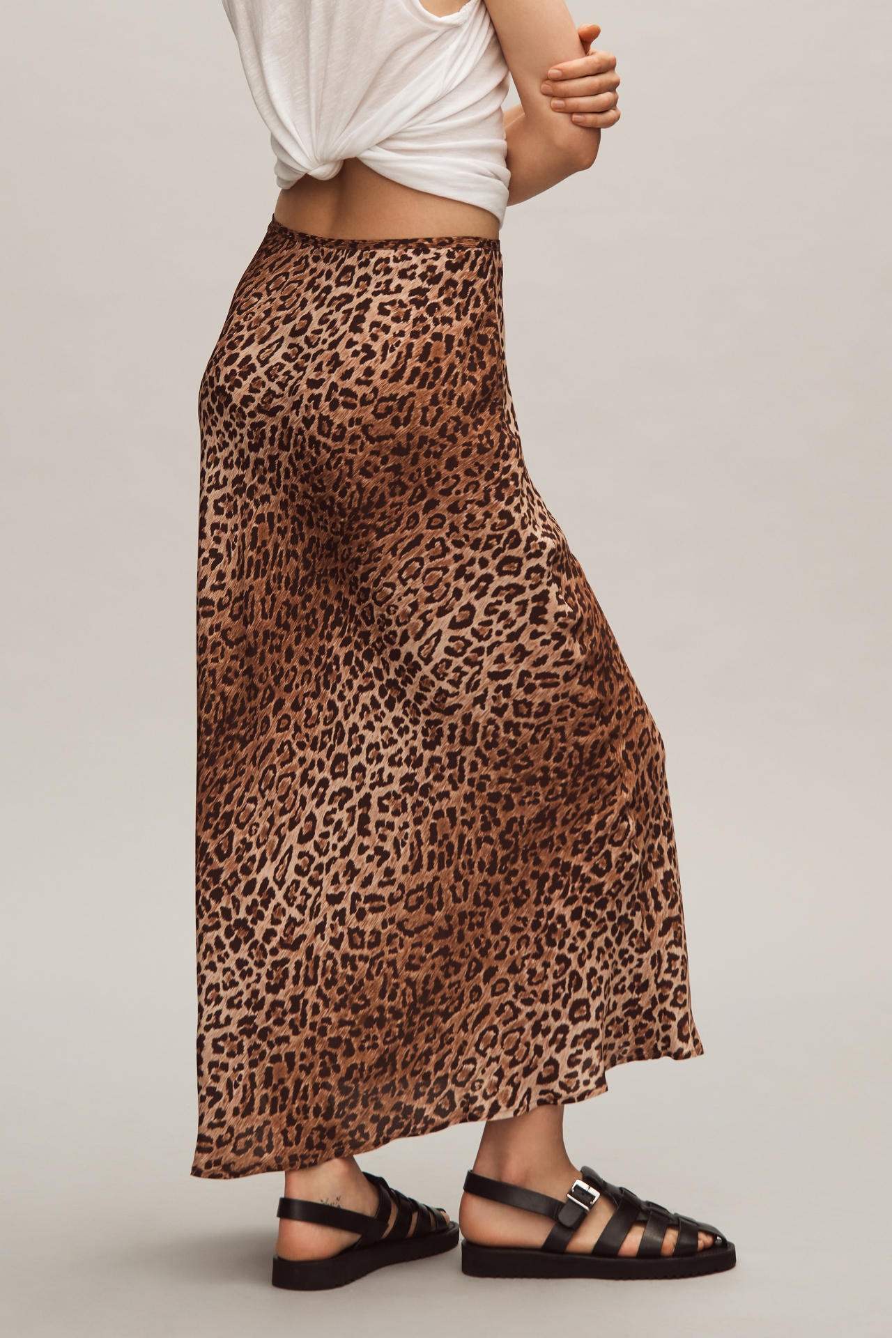 RIXO Kelly Midi Skirt