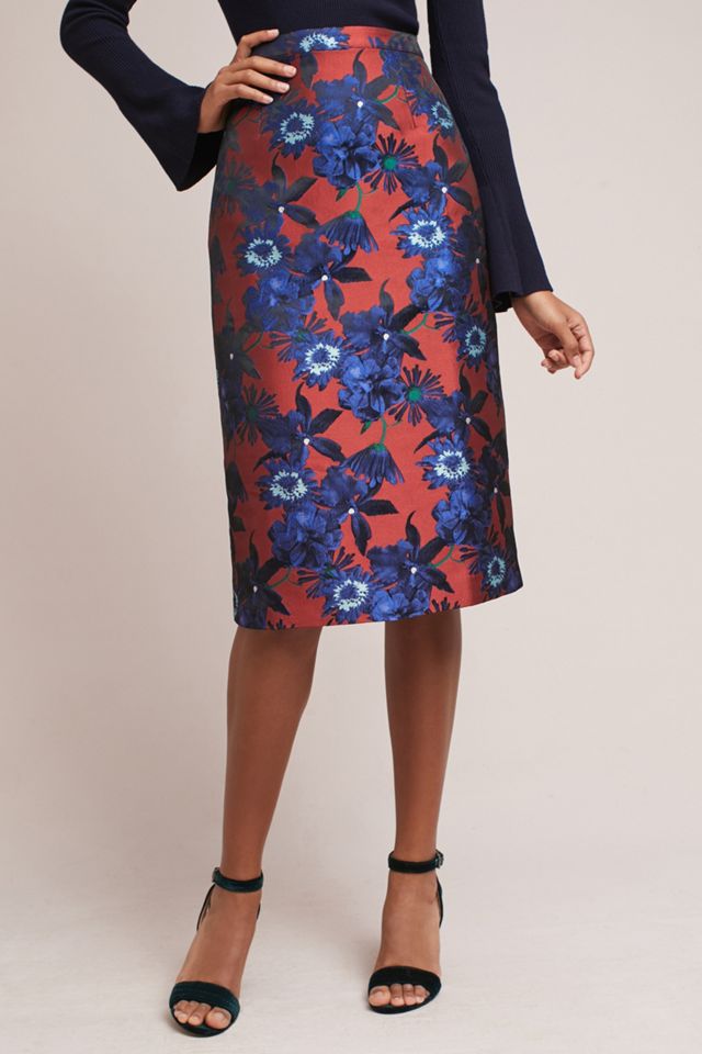 Winterbloom Jacquard Skirt #1