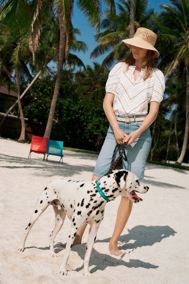 Pilcro Classic Denim Pencil Skirt #1