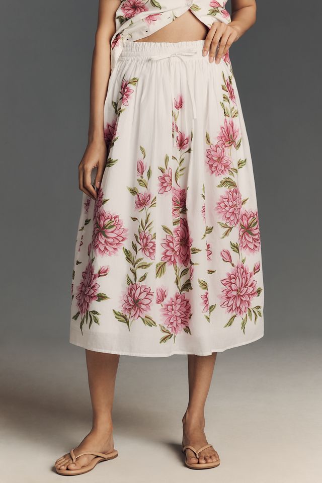 Banjanan Camilia Tiered Midi Skirt #1