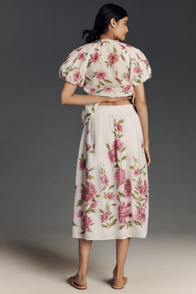 Banjanan Camilia Tiered Midi Skirt #2