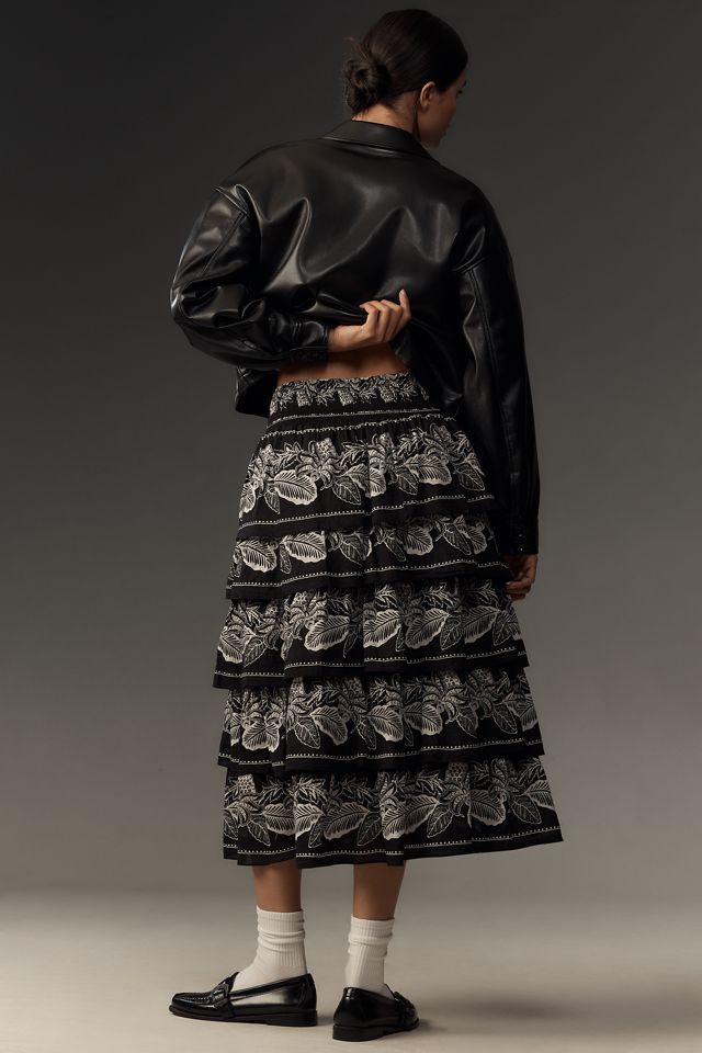 Banjanan Lily Tiered Midi Skirt #2