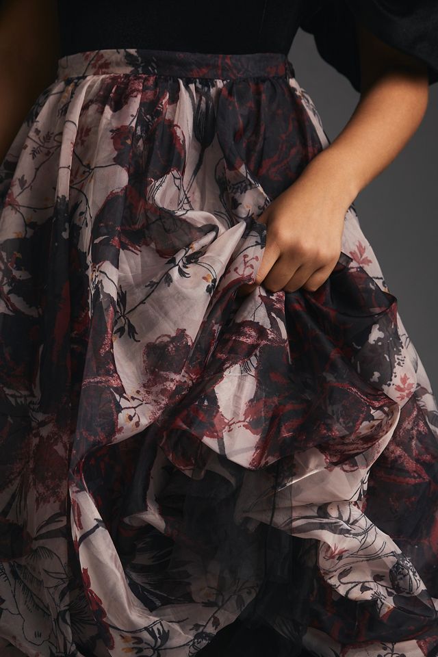 By Anthropologie Organza Bubble Skirt #2
