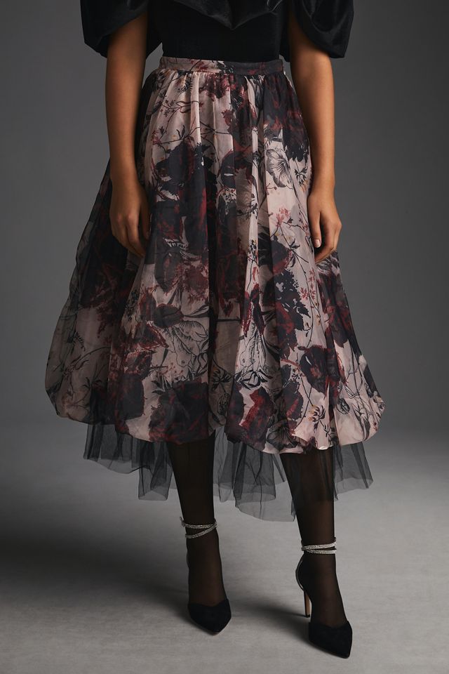 By Anthropologie Organza Bubble Skirt #3