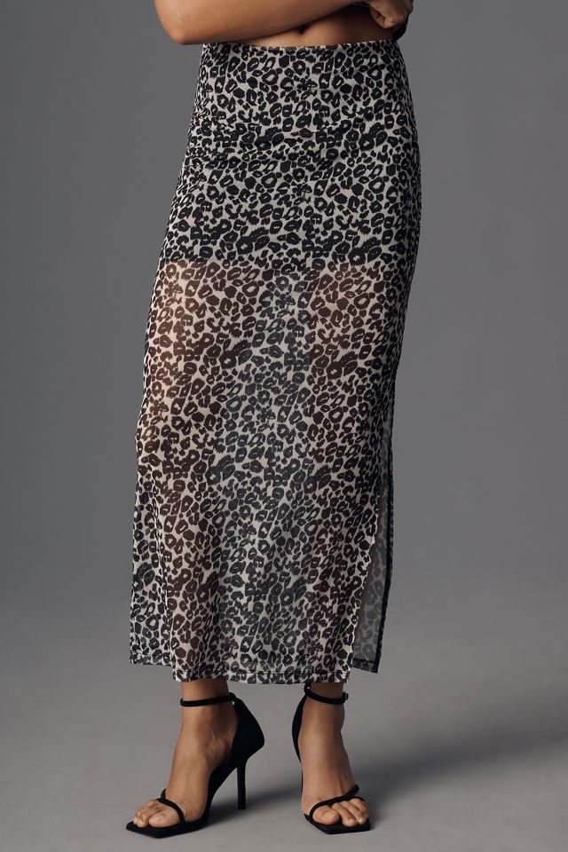 Maeve Mesh Maxi Skirt #1