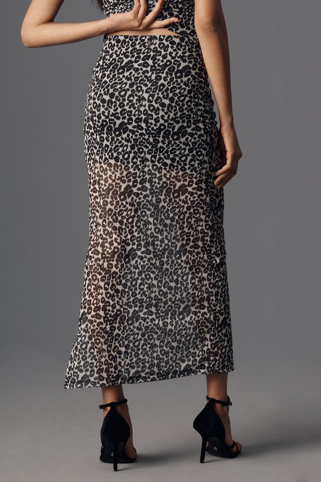 Maeve Mesh Maxi Skirt #3