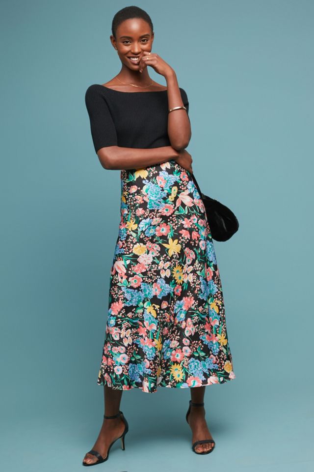 Florence Bias Midi Skirt #1