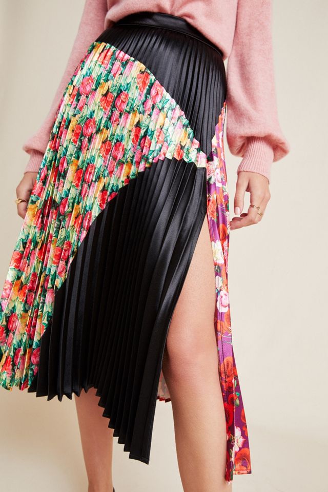 Clara Pleated Midi Skirt #1